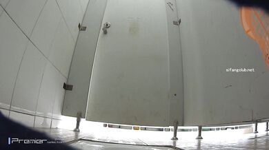 坑神潜入大学校园，女厕全景偸拍，课间络绎不绝的学生妹方便，浑圆的大美臀像是坐在镜头上一样 (2)